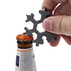 1+1 GRATIS | SnowMate 18 in 1 Edelstahl Multitool im Schneeflocken Design