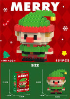 1+1 GRATIS FestBau Kreative Weihnachts Mikro Bausteine zum Sammeln und Bauen