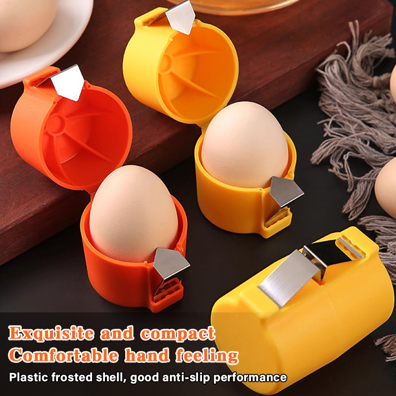 1+1 GRATIS Egglio 2 in 1 Eierknacker und Eigelb Separator für sauberes Aufschlagen