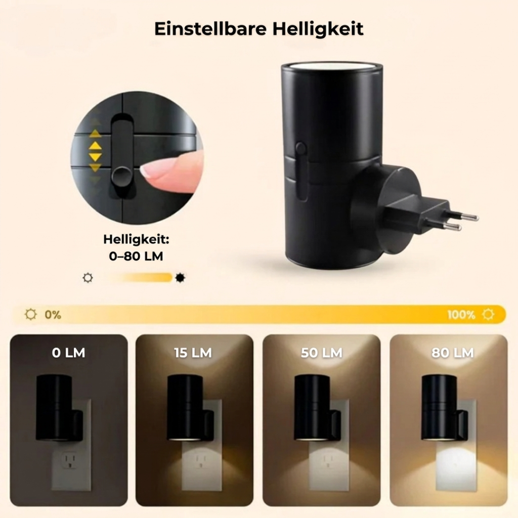 Luno – Premium-LED-Nachtlicht