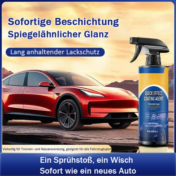 GlanzFix Auto Schnellbeschichtungsspray für Glanz und Schutz