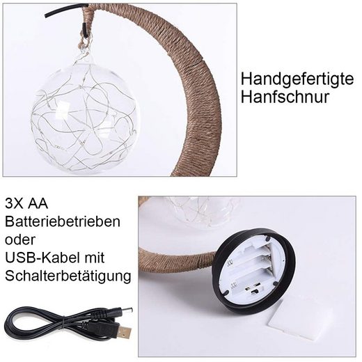 LumiBaum Halbmond Lampe