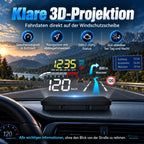 DriveView Universelles Head Up Display für Geschwindigkeit und Fahrdaten