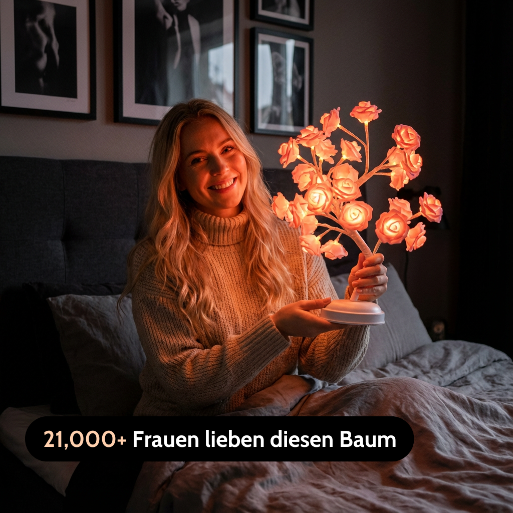 LumiBaum Rosenbaum 32 LED Rosen