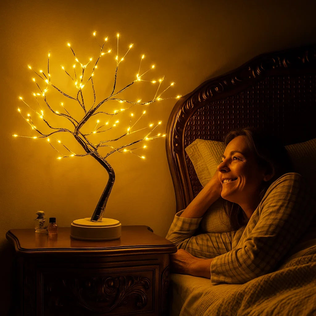 LumiBaum Leuchtende LED Baumlampe in 6 Designs für ein gemütliches Zuhause