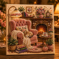 CozyGem 3D Diamantmalerei Set mit gemütlichen Hobbyraum Motiven