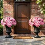 Hortensia Wetterfeste Kunsthortensien für Balkon, Terrasse und Garten