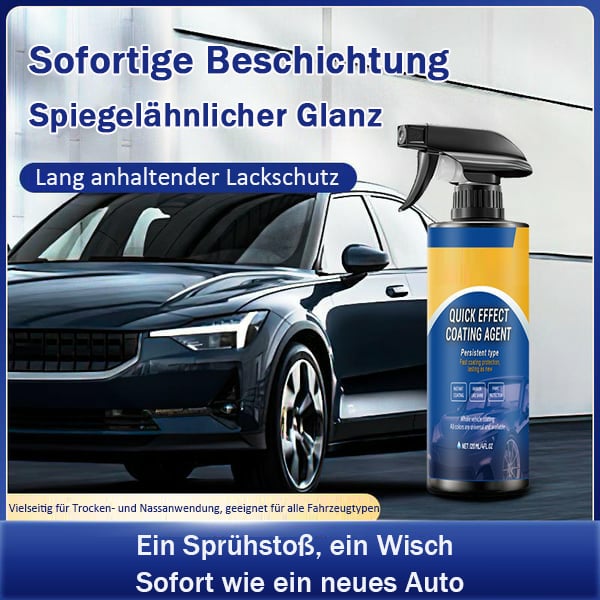 GlanzFix Auto Schnellbeschichtungsspray für Glanz und Schutz