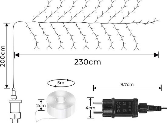LumiBaum Weinrebe 144 LED