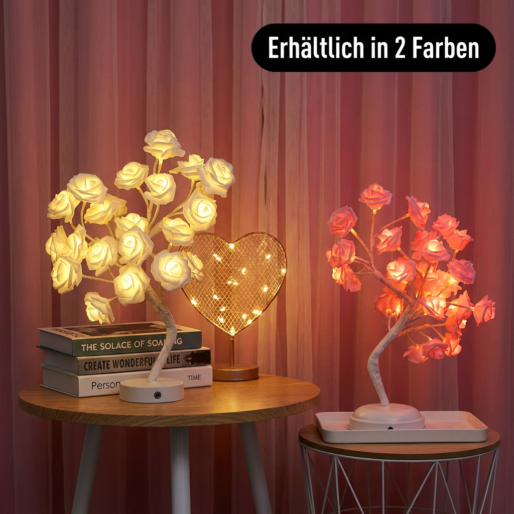 LumiBaum Rosenbaum 32 LED Rosen
