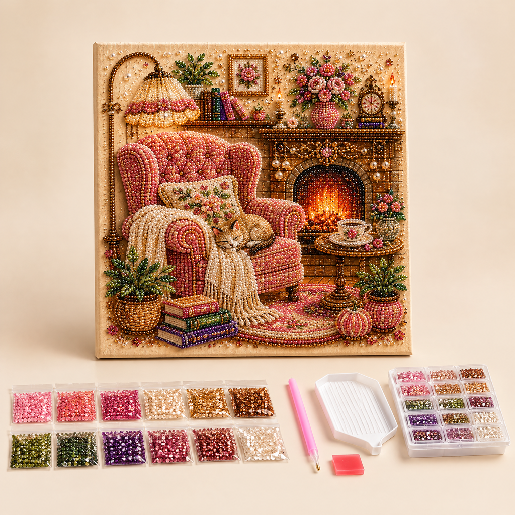 CozyGem 3D Diamantmalerei Set