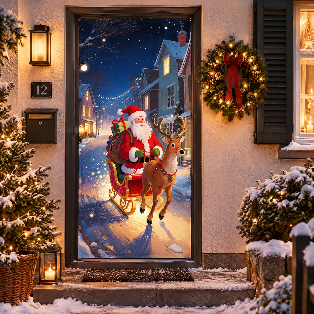DoorNoel an der Haustür