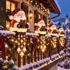 JingleGlow am Balkon