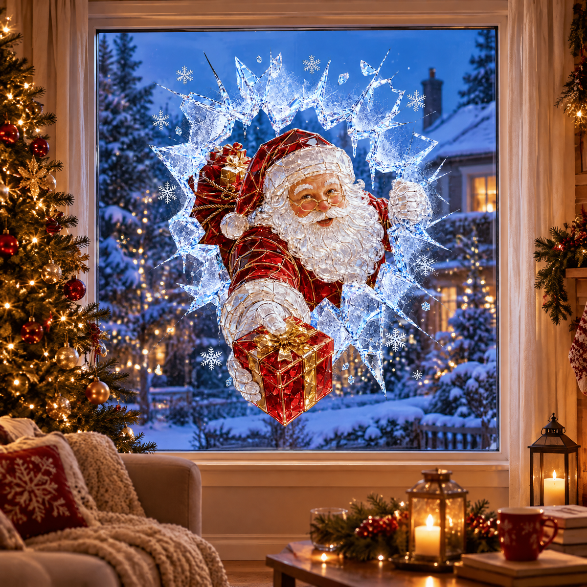 CrystalNoel am Fenster