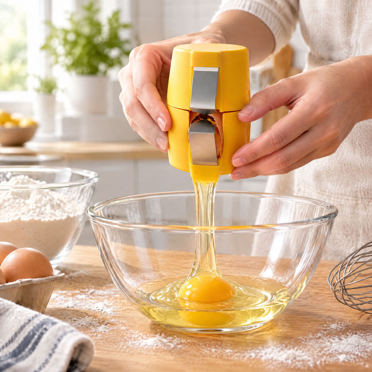 Egglio beim Backen