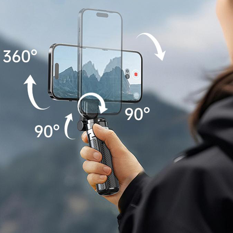 ClipGo 4 in 1 Magnet Selfie Stativ für Reisen, Fotos und Videos