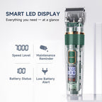 PawTrim Leiser Haustier Trimmer mit LED Display und 3 Geschwindigkeiten