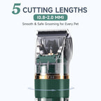 PawTrim Leiser Haustier Trimmer mit LED Display und 3 Geschwindigkeiten