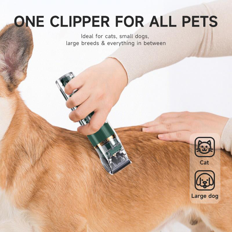 PawTrim Leiser Haustier Trimmer mit LED Display und 3 Geschwindigkeiten