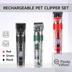 PawTrim Leiser Haustier Trimmer mit LED Display und 3 Geschwindigkeiten