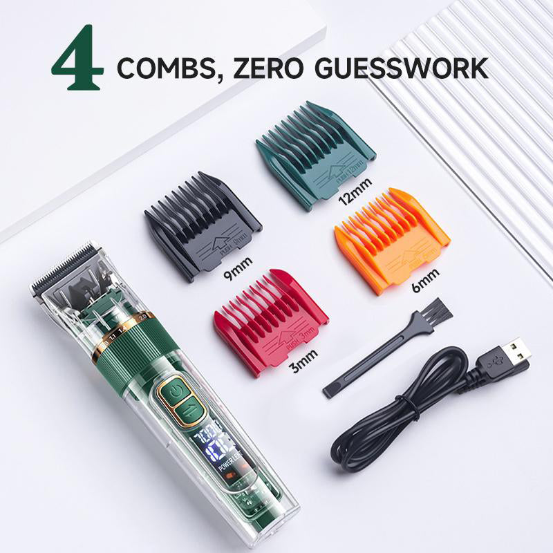 PawTrim Leiser Haustier Trimmer mit LED Display und 3 Geschwindigkeiten