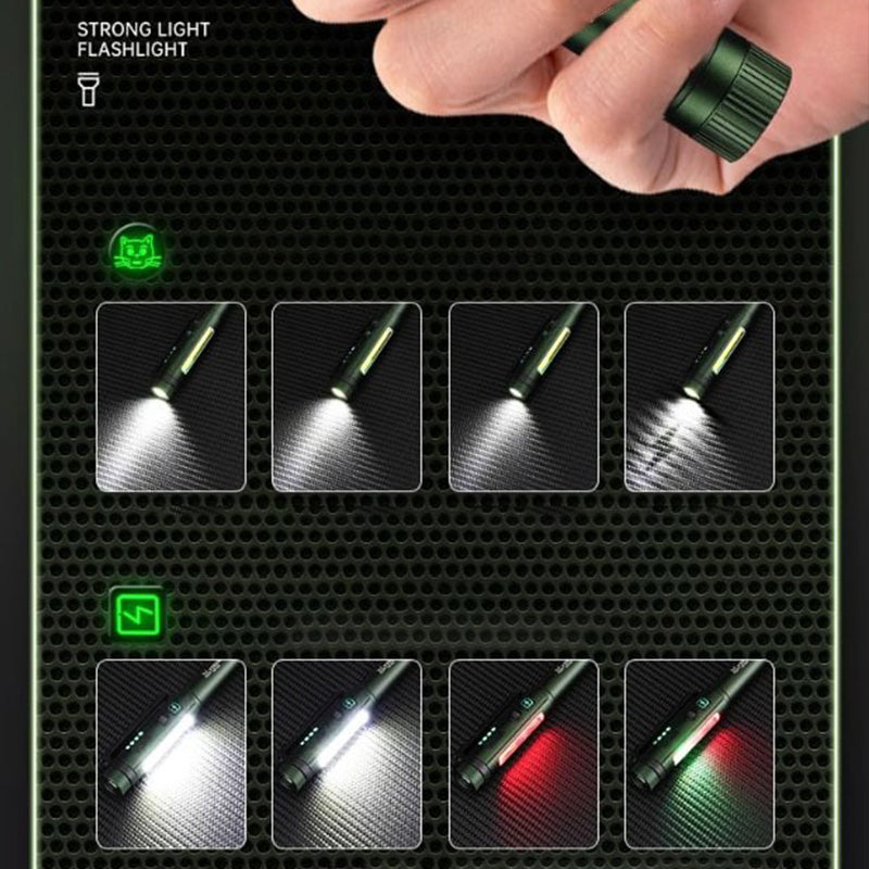 MagnoLight Multifunktionale LED Arbeitsleuchte mit Magnet, 5 Lichtmodi und USB C