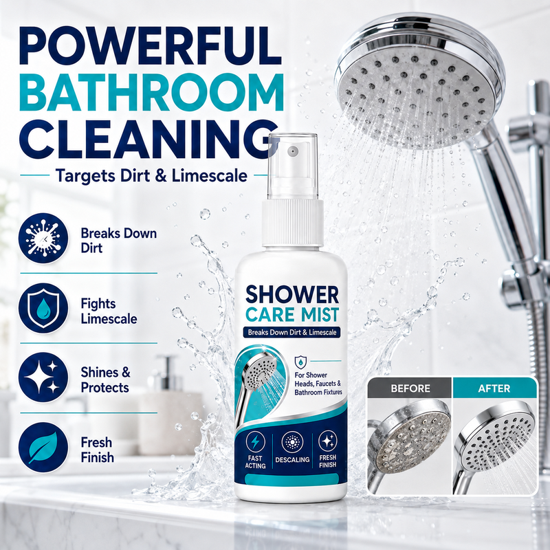 CalciClear Schnellwirkendes Kalkentferner Spray für Dusche und Armaturen