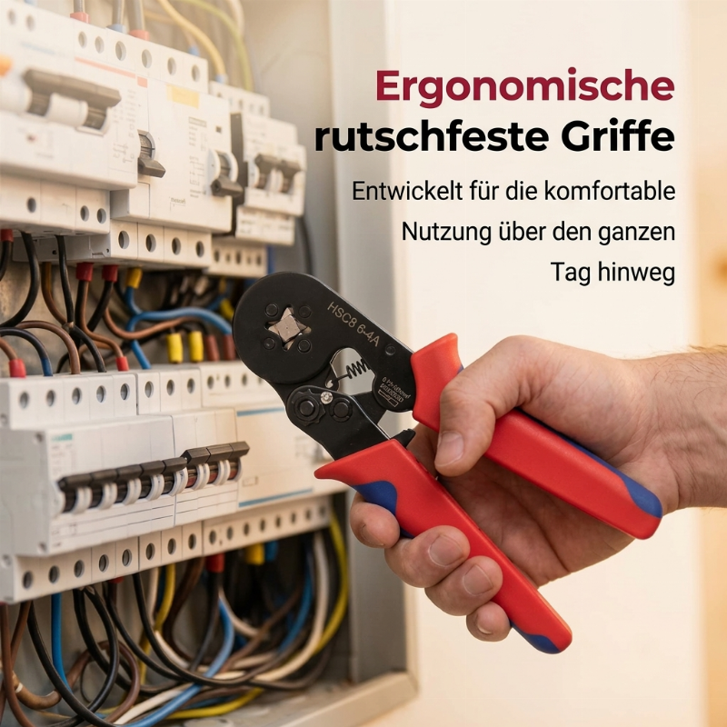 CrimpPro™ Aderendhülsen Crimpzangen Set mit sortierten Kabelhülsen
