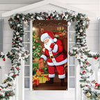DoorNoel XXL Weihnachts Türbehang mit 18 festlichen Designs