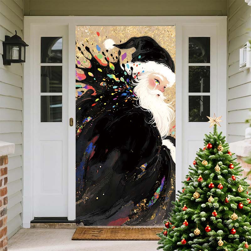 DoorNoel XXL Weihnachts Türbehang mit 18 festlichen Designs