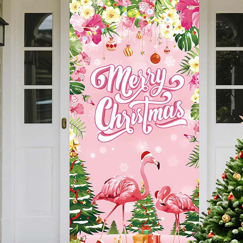 DoorNoel XXL Weihnachts Türbehang mit 18 festlichen Designs