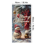 DoorNoel XXL Weihnachts Türbehang mit 18 festlichen Designs