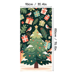 DoorNoel XXL Weihnachts Türbehang mit 18 festlichen Designs