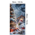 DoorNoel XXL Weihnachts Türbehang mit 18 festlichen Designs
