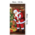 DoorNoel XXL Weihnachts Türbehang mit 18 festlichen Designs