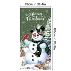 DoorNoel XXL Weihnachts Türbehang mit 18 festlichen Designs