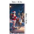 DoorNoel XXL Weihnachts Türbehang mit 18 festlichen Designs