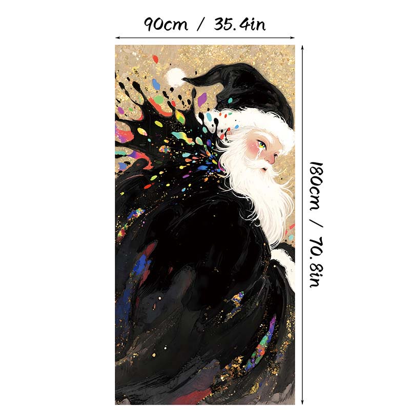 DoorNoel XXL Weihnachts Türbehang mit 18 festlichen Designs