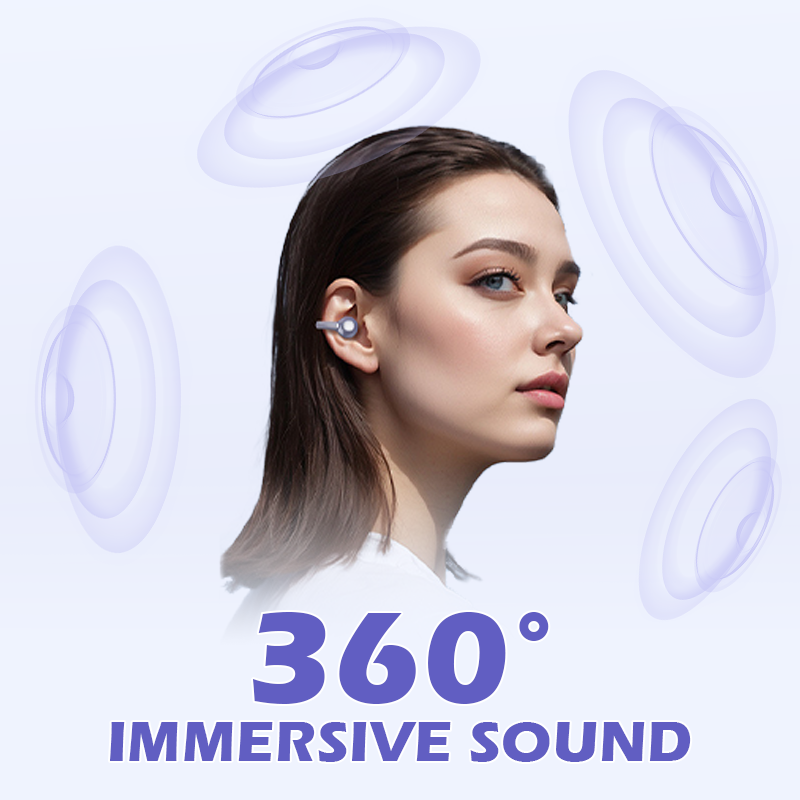AirClip Open Ear Bluetooth Ohrhörer mit Clip Design und Touch Steuerung