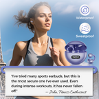 AirClip Open Ear Bluetooth Ohrhörer mit Clip Design und Touch Steuerung