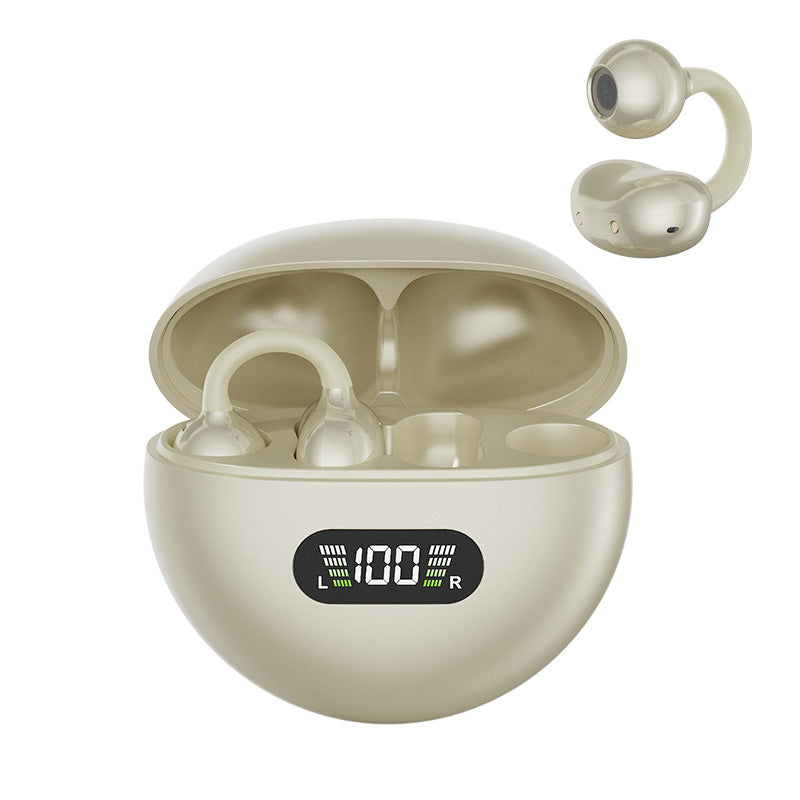 AirClip Open Ear Bluetooth Ohrhörer mit Clip Design und Touch Steuerung