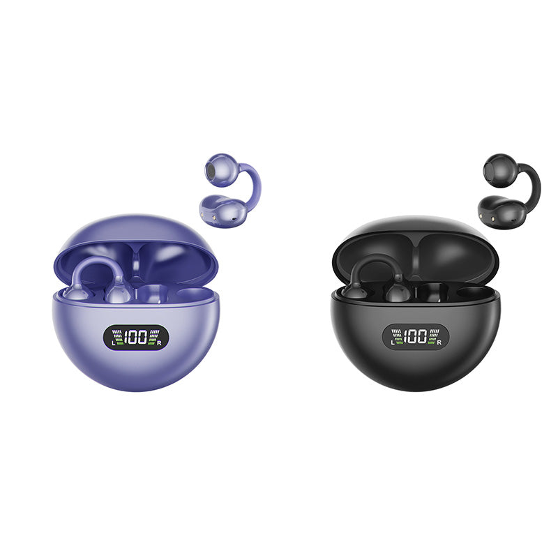 AirClip Open Ear Bluetooth Ohrhörer mit Clip Design und Touch Steuerung