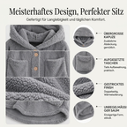 Norvella Kuschelige Damen Winterjacke mit Kapuze
