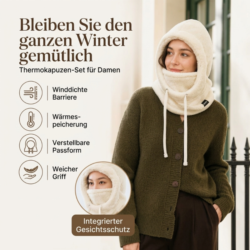NordShield Winddichte Thermo Balaclava für Fahrrad und Outdoor