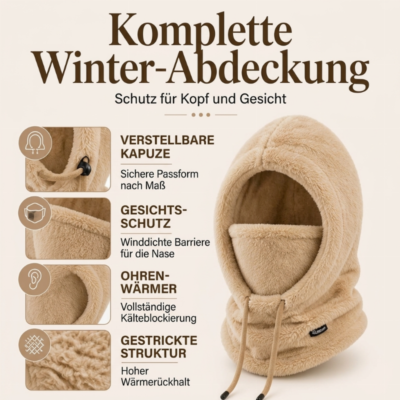 NordShield Winddichte Thermo Balaclava für Fahrrad und Outdoor