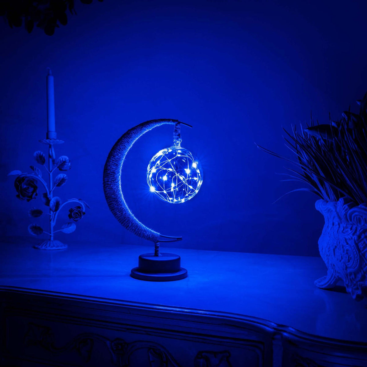 LumiBaum Halbmond Lampe