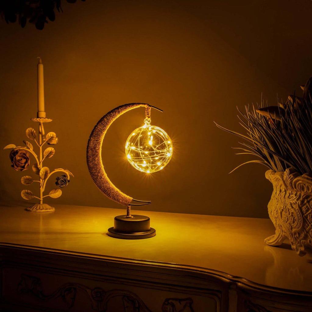 LumiBaum Halbmond Lampe